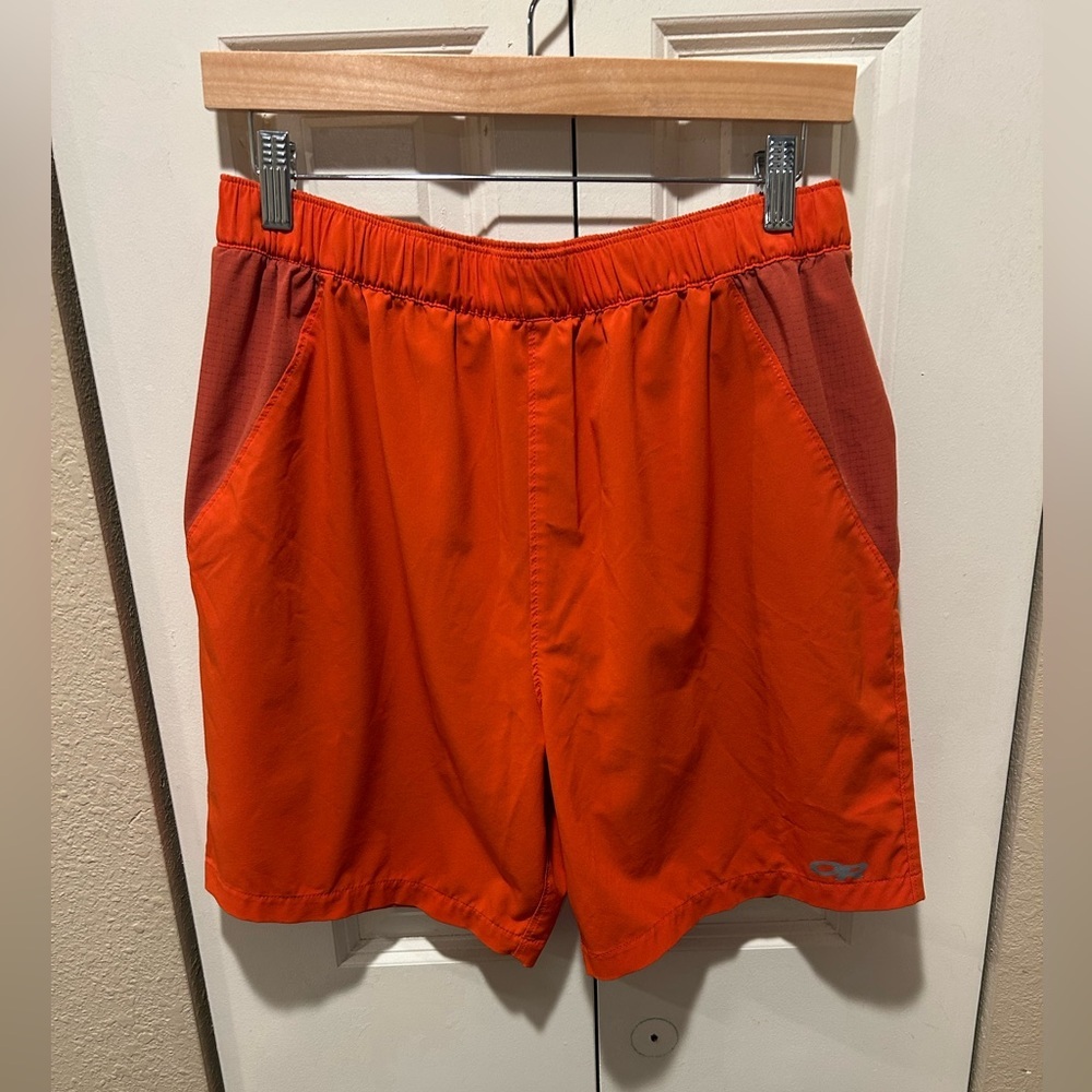 Outdoor Research Men’s Active Shorts Outdoors Lined Bright Orange , M